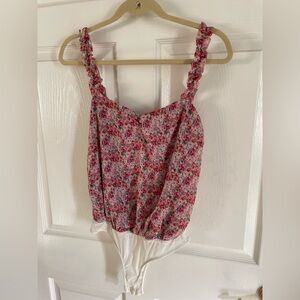 Floral Pink Women's Top